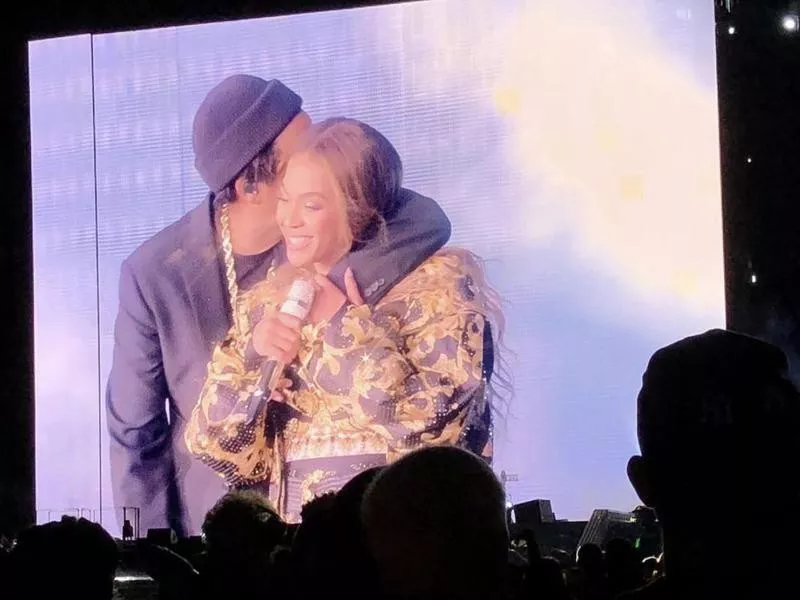 Beyonce and Jay-Z