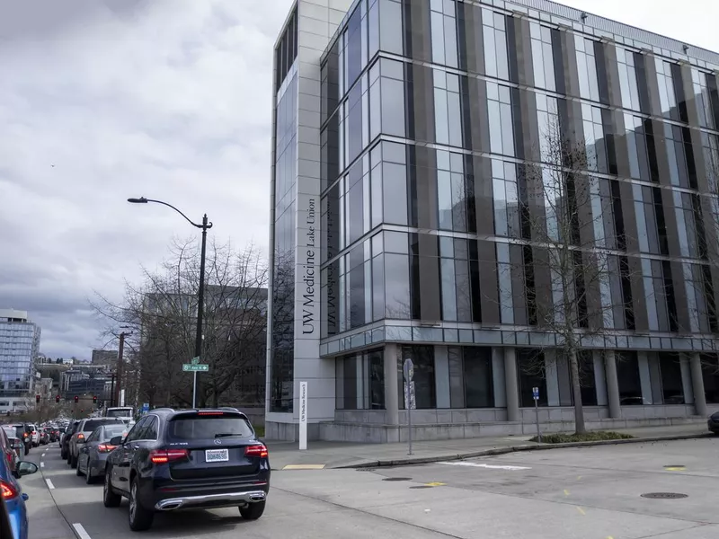 UW Medicine building in downtown Seattle