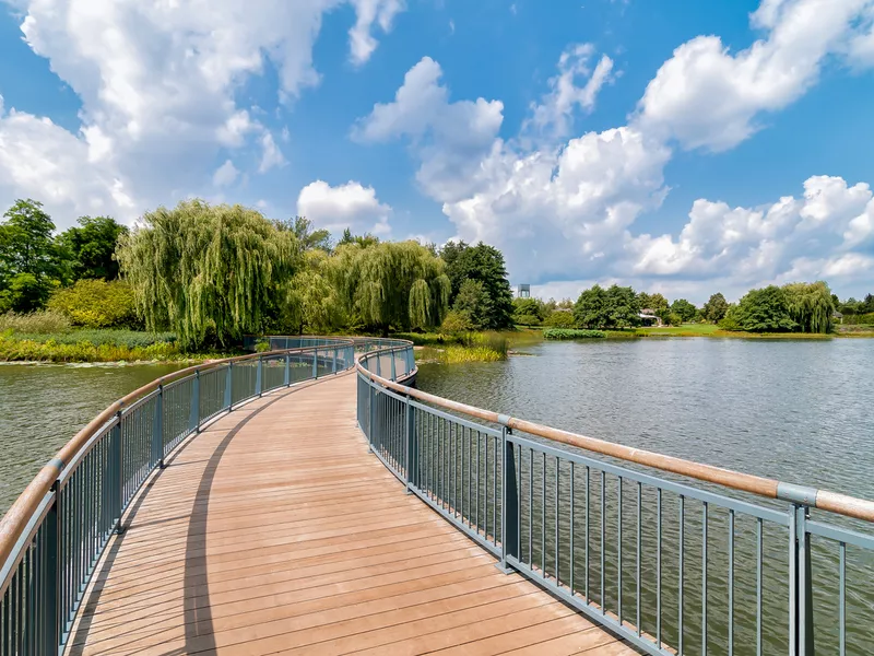 Chicago Botanic Garden in Glencoe, Illinois