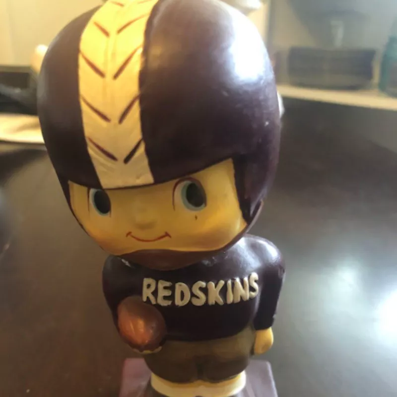 1960s Washington Redskins bobblehead