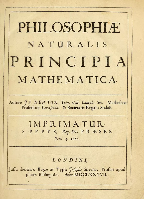 Philosophiæ Naturalis Principia Mathematica