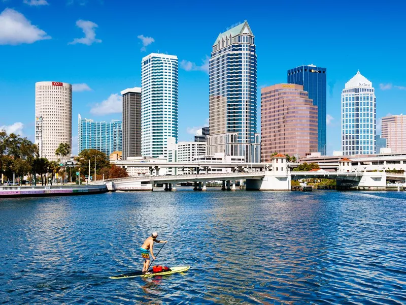 Paddle Boarding in Tampa Florida