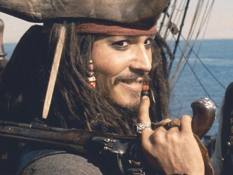 Johnny Depp as Jack Sparrow