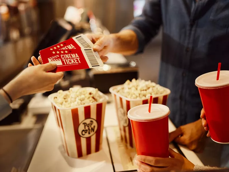 Movie tickets and concessions