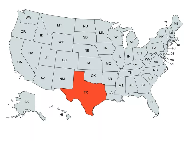 Texas Map