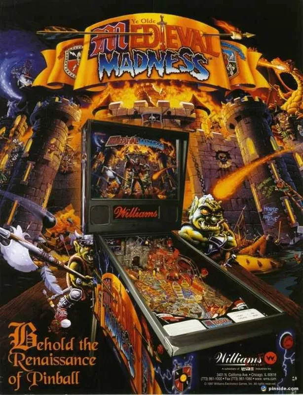 Attack From Mars pinball machine