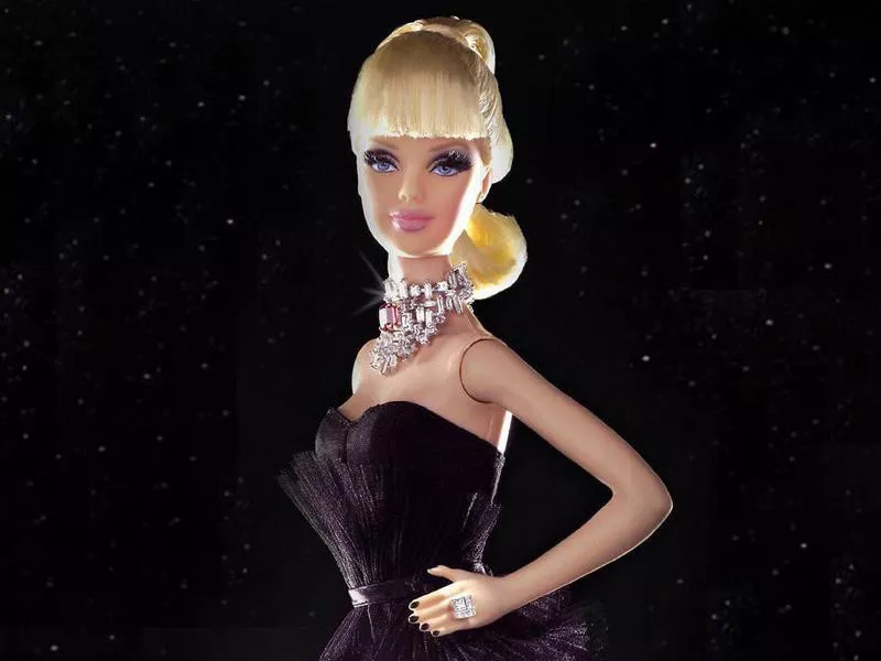 Diamond-Encrusted Barbie