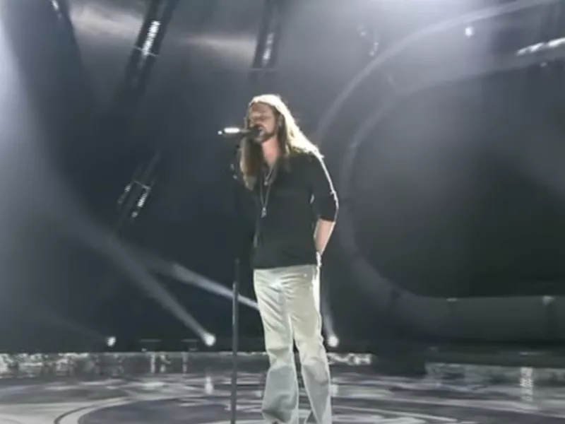 Bo Bice singing acapella