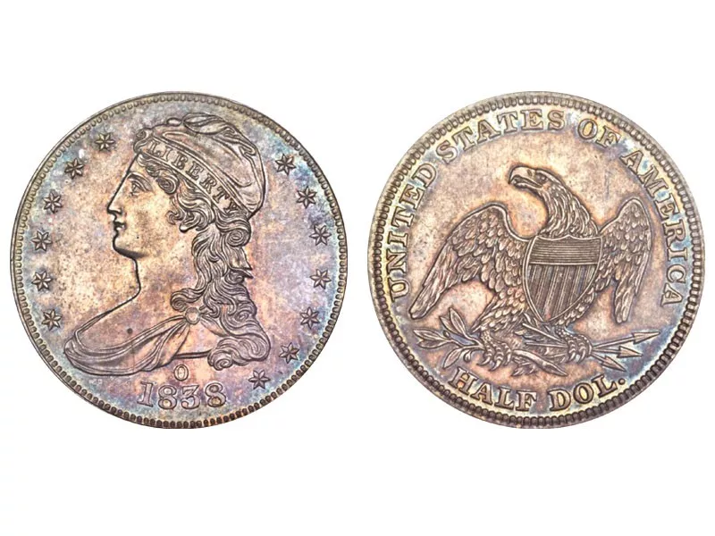 1838-O Half Dollar