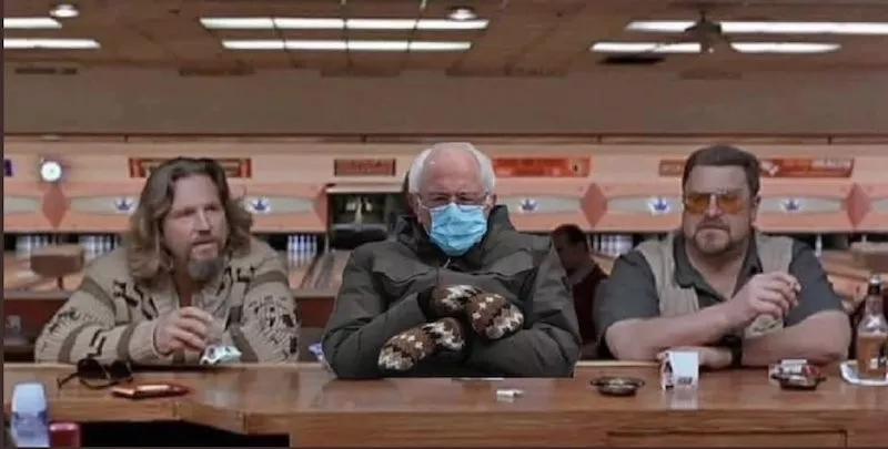 Bernie Sanders in The Big Lebowski