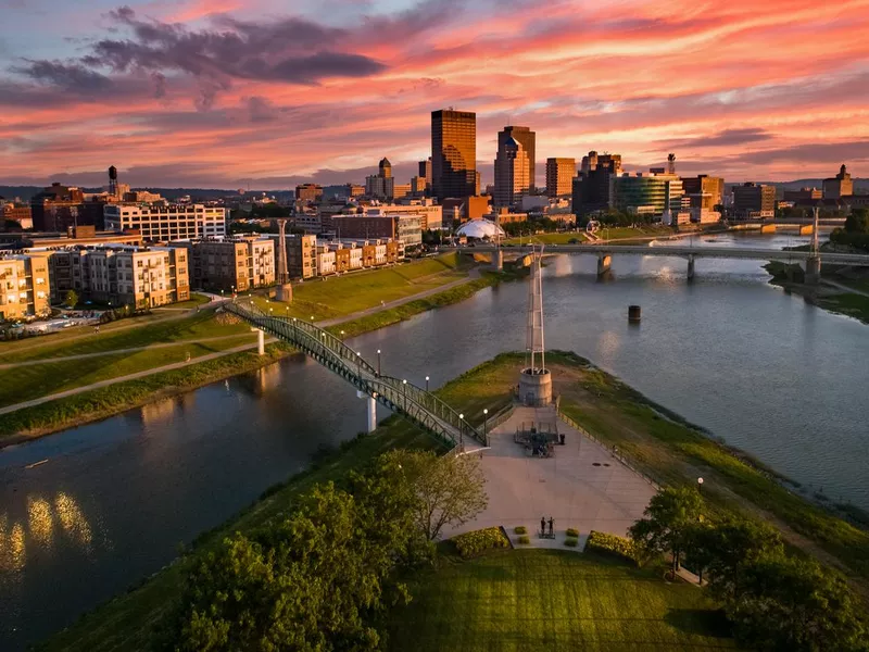 Dayton skyline