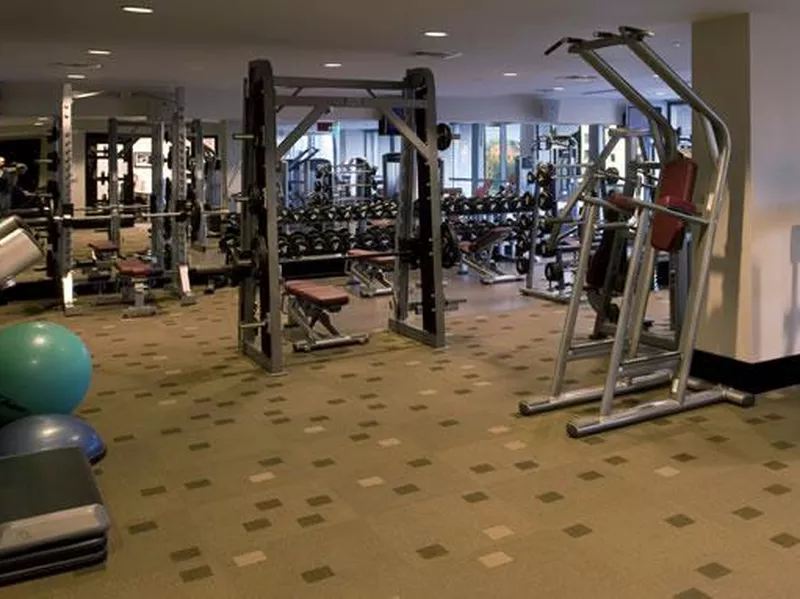 Gym at the condo