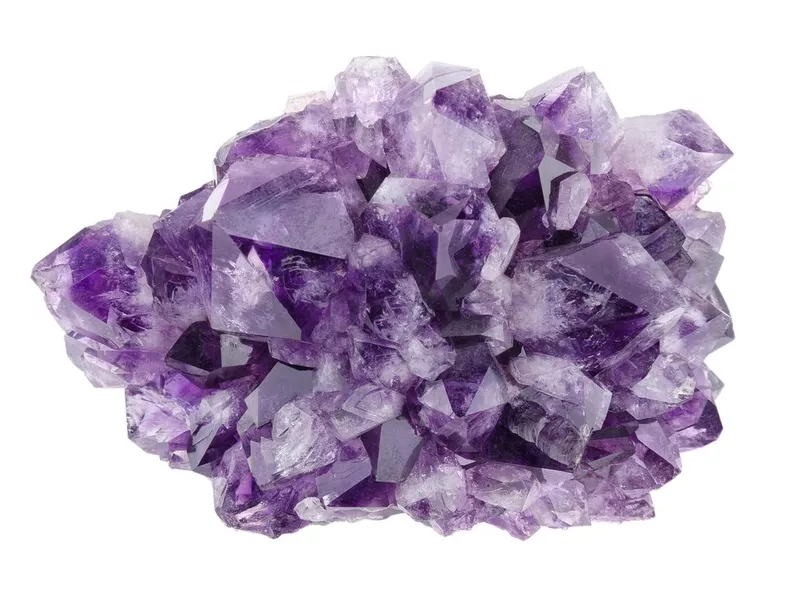 Amethyst crystals