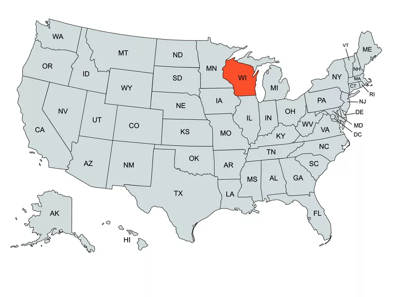 Wisconsin Map