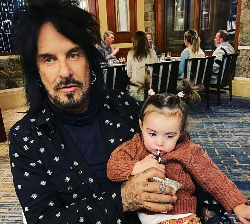 Nikki Sixx and daughter Ruby