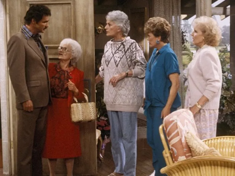 Burt Reynolds in The Golden Girls