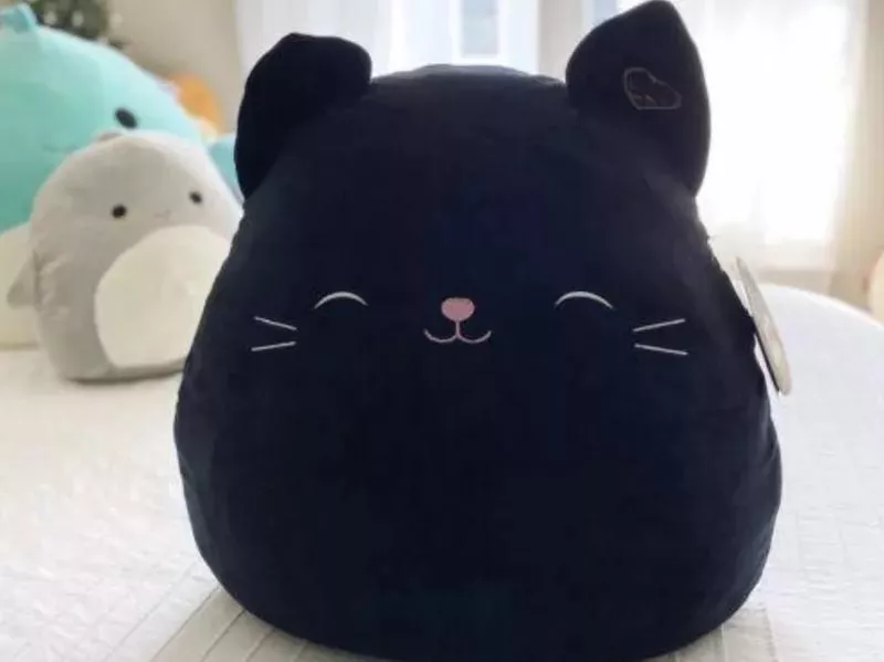 Jack the Black Cat 16-inch rare Squishmallow