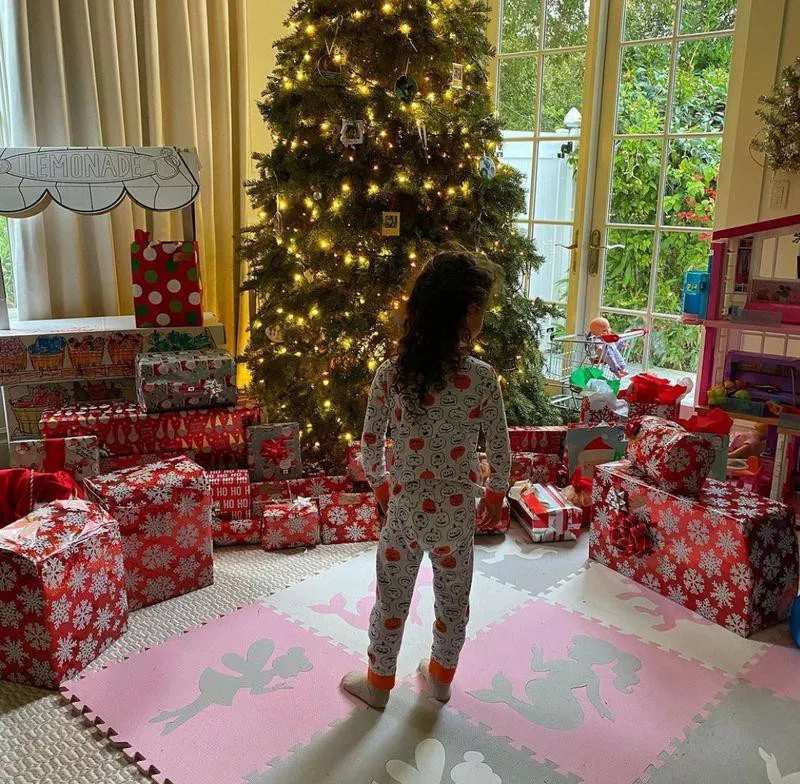 Christmas at Dwayne Johnson's house