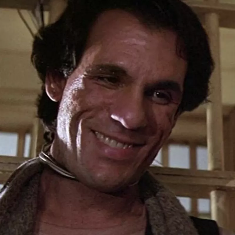 Robert Davi as the villainous Jake Fratelli in The Goonies