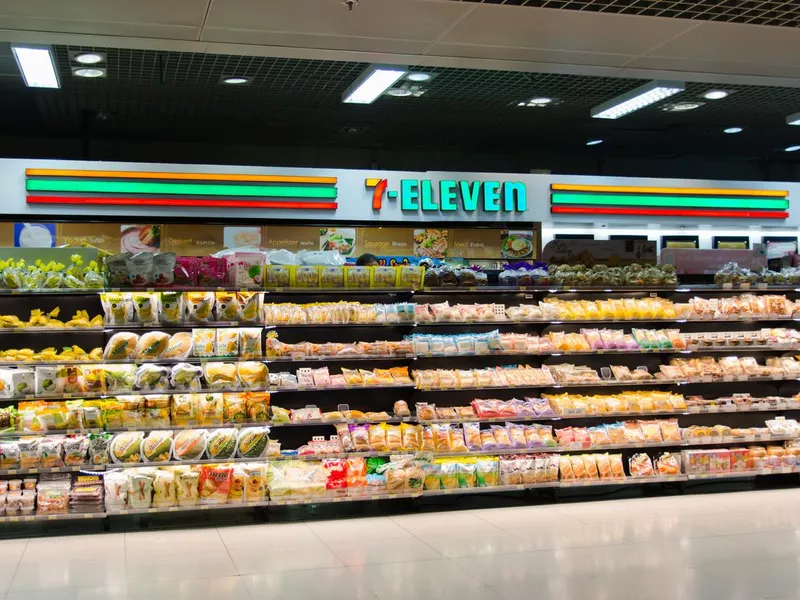 7-Eleven shop in Suvarnabhumi Airport