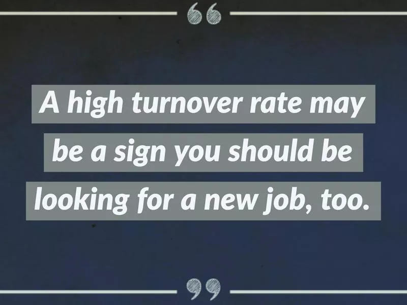 high turnover