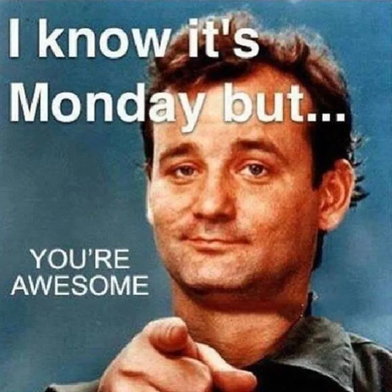 Bill Murray Monday Meme