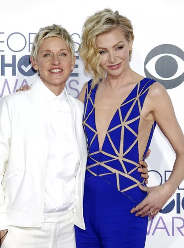 Ellen DeGeneres and Portia de Rossi