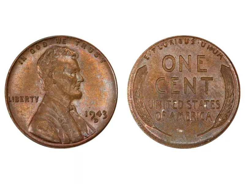 1943-D Lincoln Bronze Cent