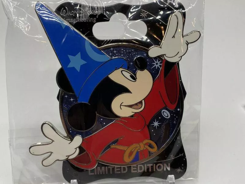 Disney WDI Mickey Through the Years Sorcerer's Apprentice Profile Pin