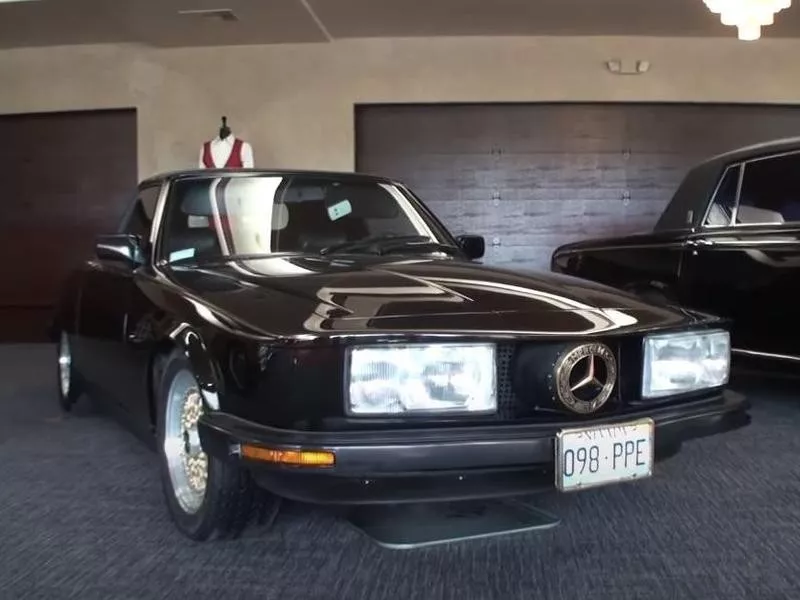 Wayne Newton's custom 1981 Mercedes Benz 380L