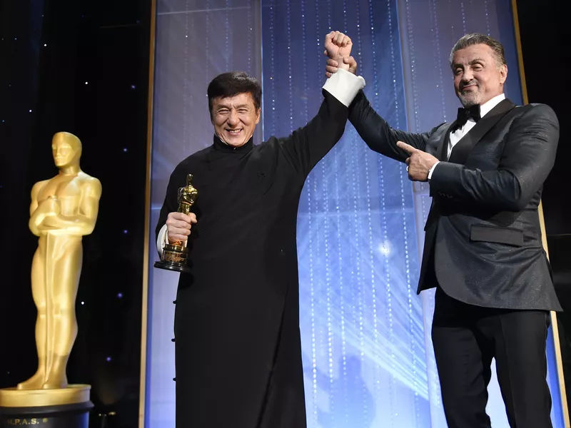 Jackie Chan, Sylvester Stallone