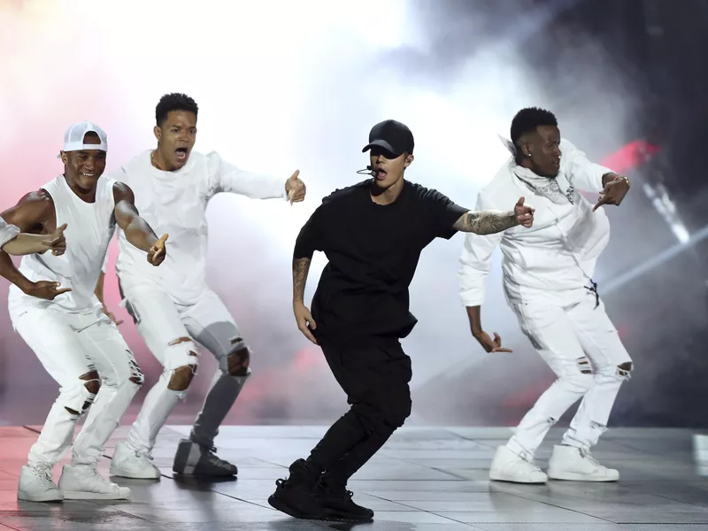 Justin Bieber at the 2015 MTV Video Music Awards