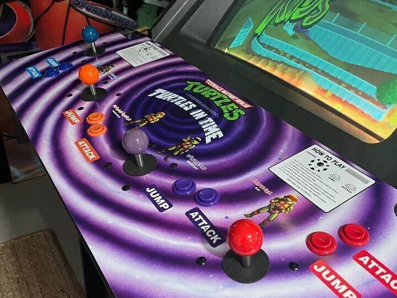 Original TMNT Konami Arcade Cabinet