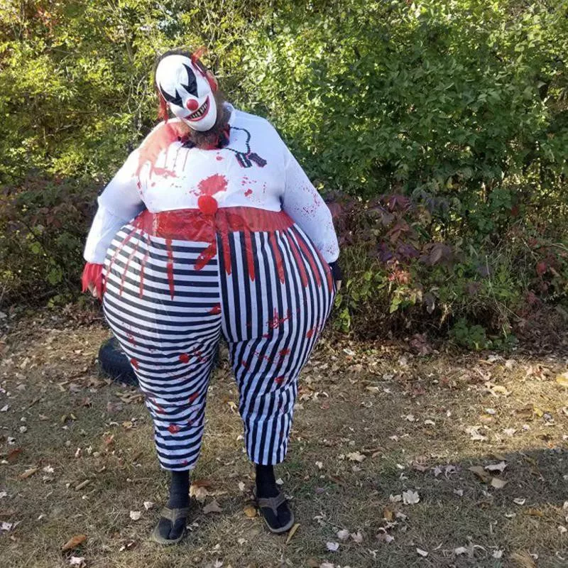 Scary clown costume