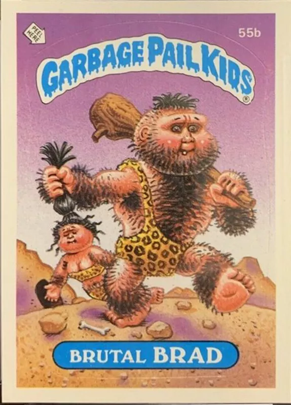 Brutal Brad Garbage Pail Kids card