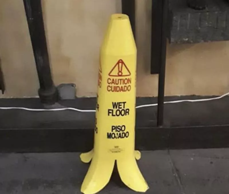 Banana sign