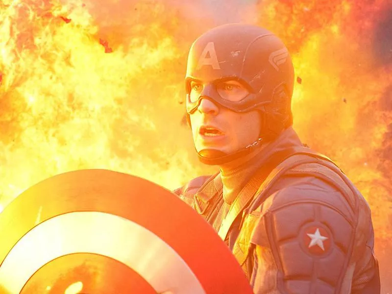 Chris Evans in Captain America: The First Avenger (2011)