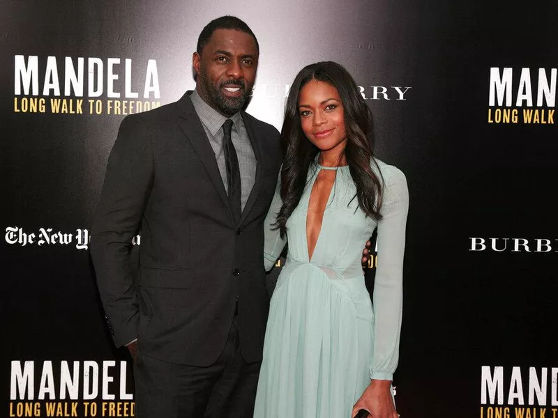 Idris Elba and Naomie Harris