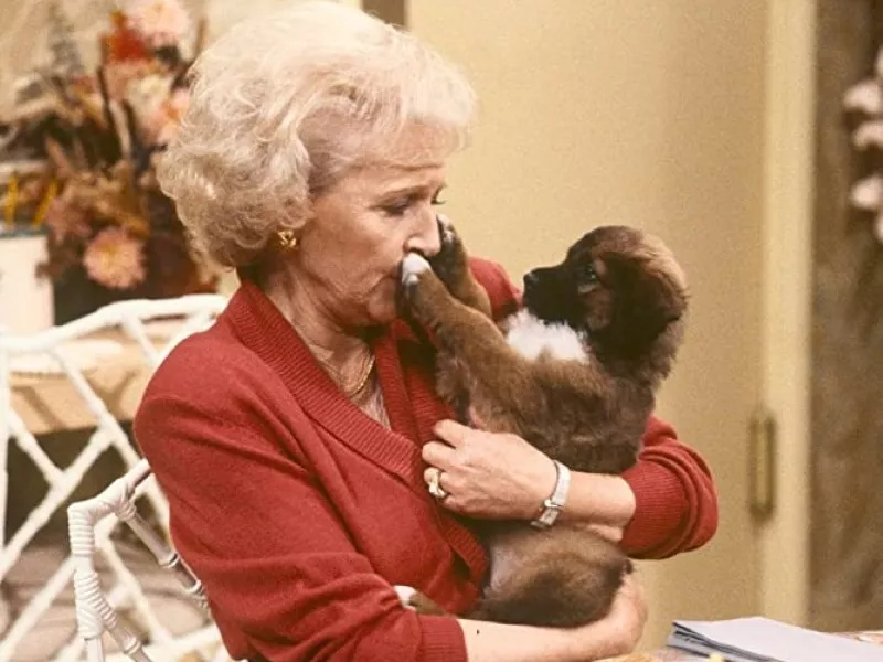 Betty White in The Golden Girls