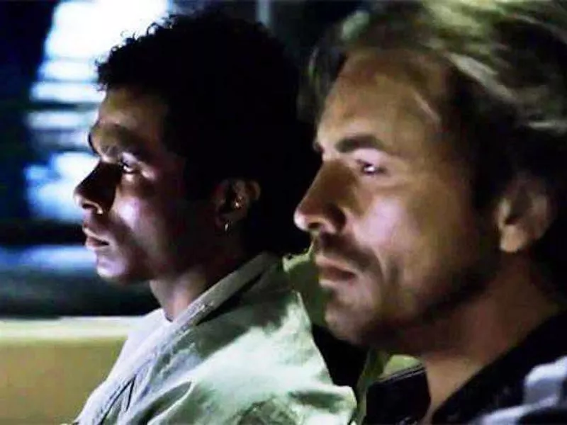 Sonny Crockett (right) and Rico Tubbs