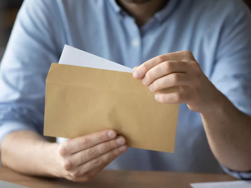 Man with Envelope