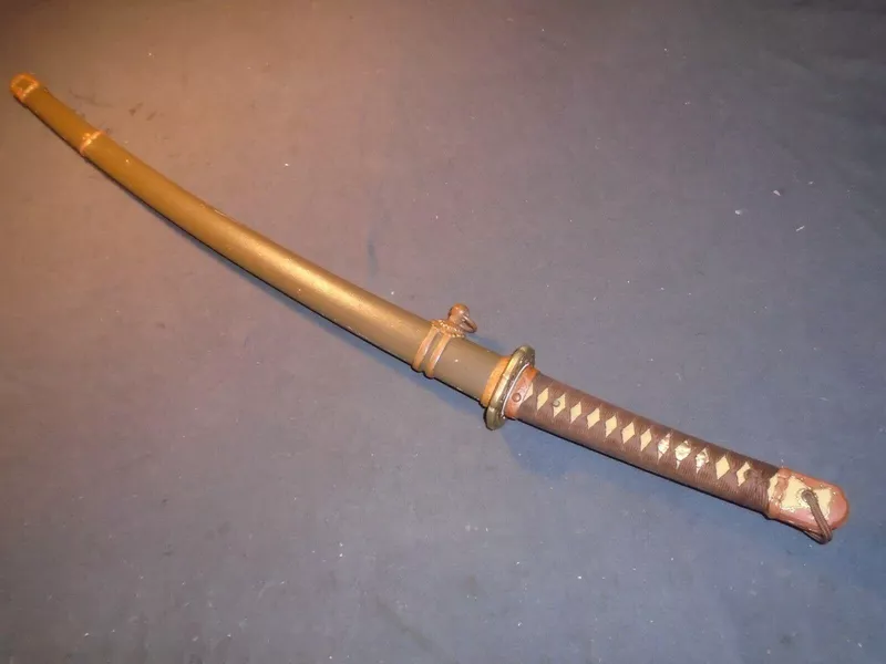 Polished Nagamitsu Japanese Sword