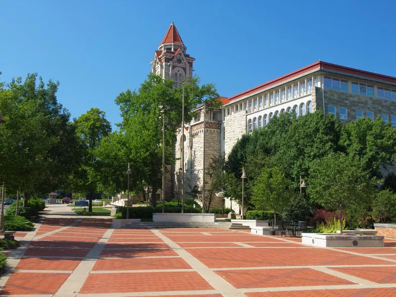 Dyche Hall Museum of Natural History in Lawrence, Kansas