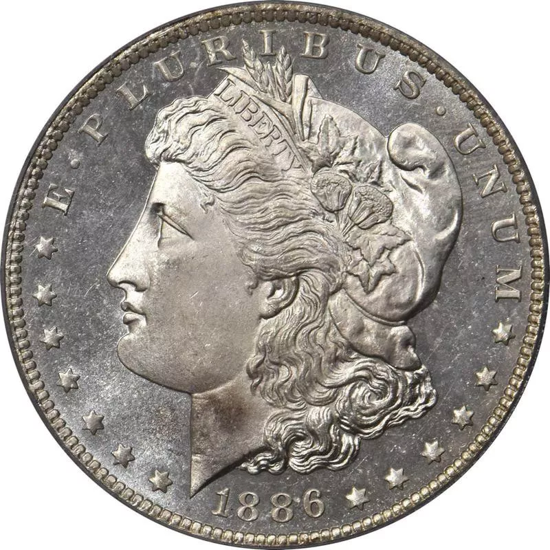 1886-O Morgan Silver Dollar