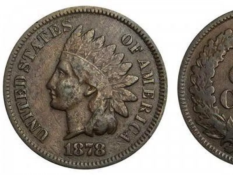 1878 Indian Head Cent