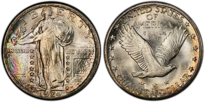 1924 S Standing Liberty Quarter