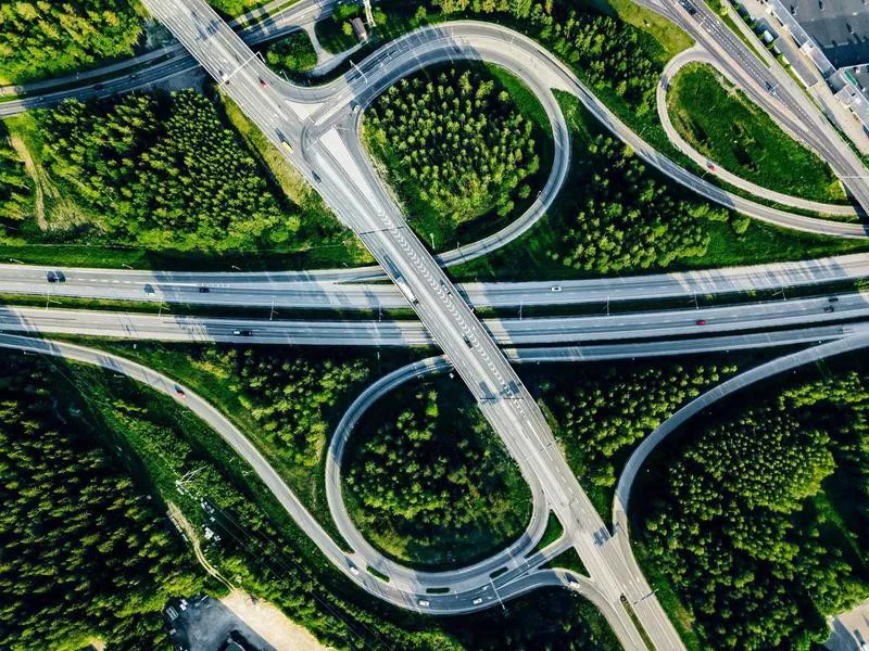 Highway in Finland