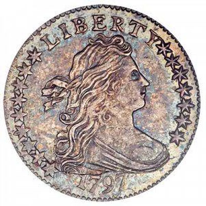 1797 dime sold at auction