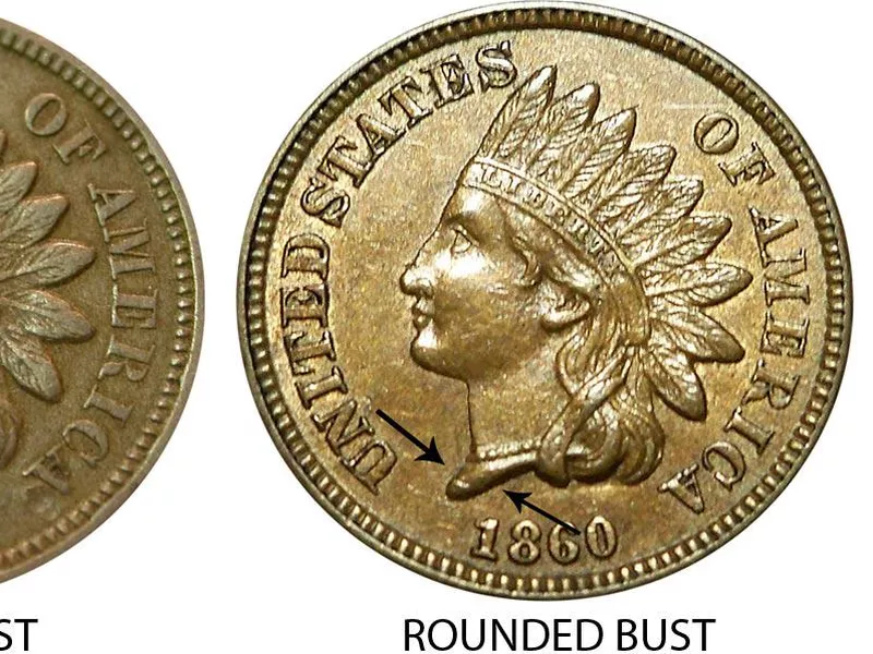 1860 indian head