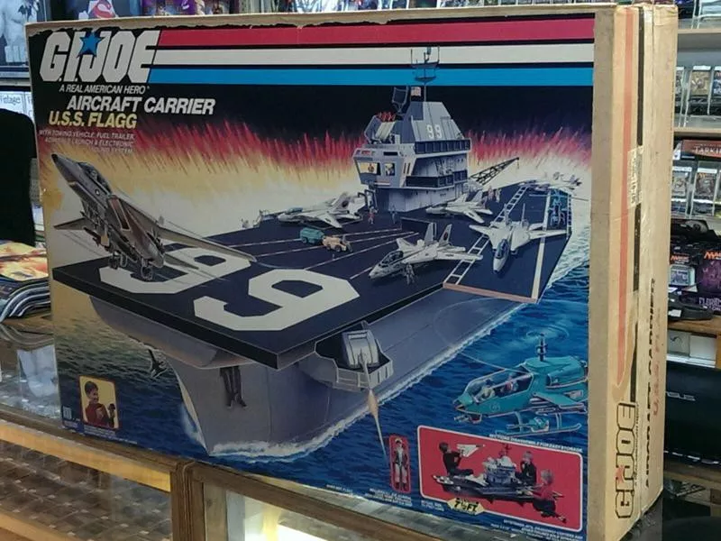 1985 USS Flagg Aircraft Carrier